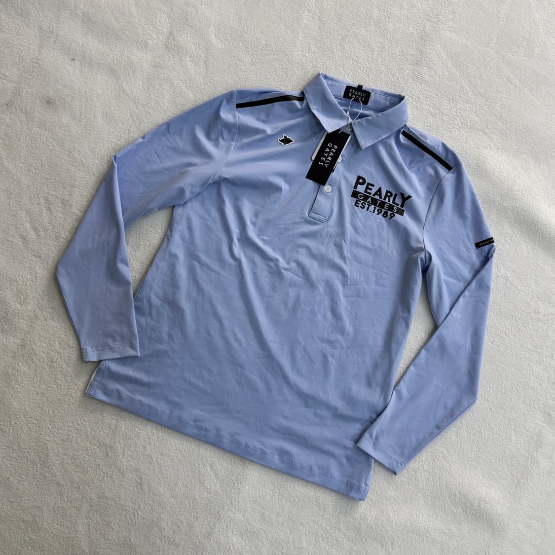 100 새상품 파리게이츠 카라 긴팔티셔츠 0319T 상품이미지1