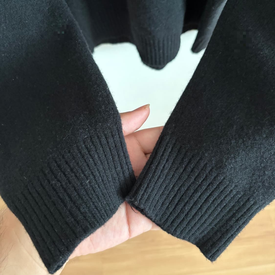 라코스테 클래식핏 울 니트 블랙 XL 상품이미지5