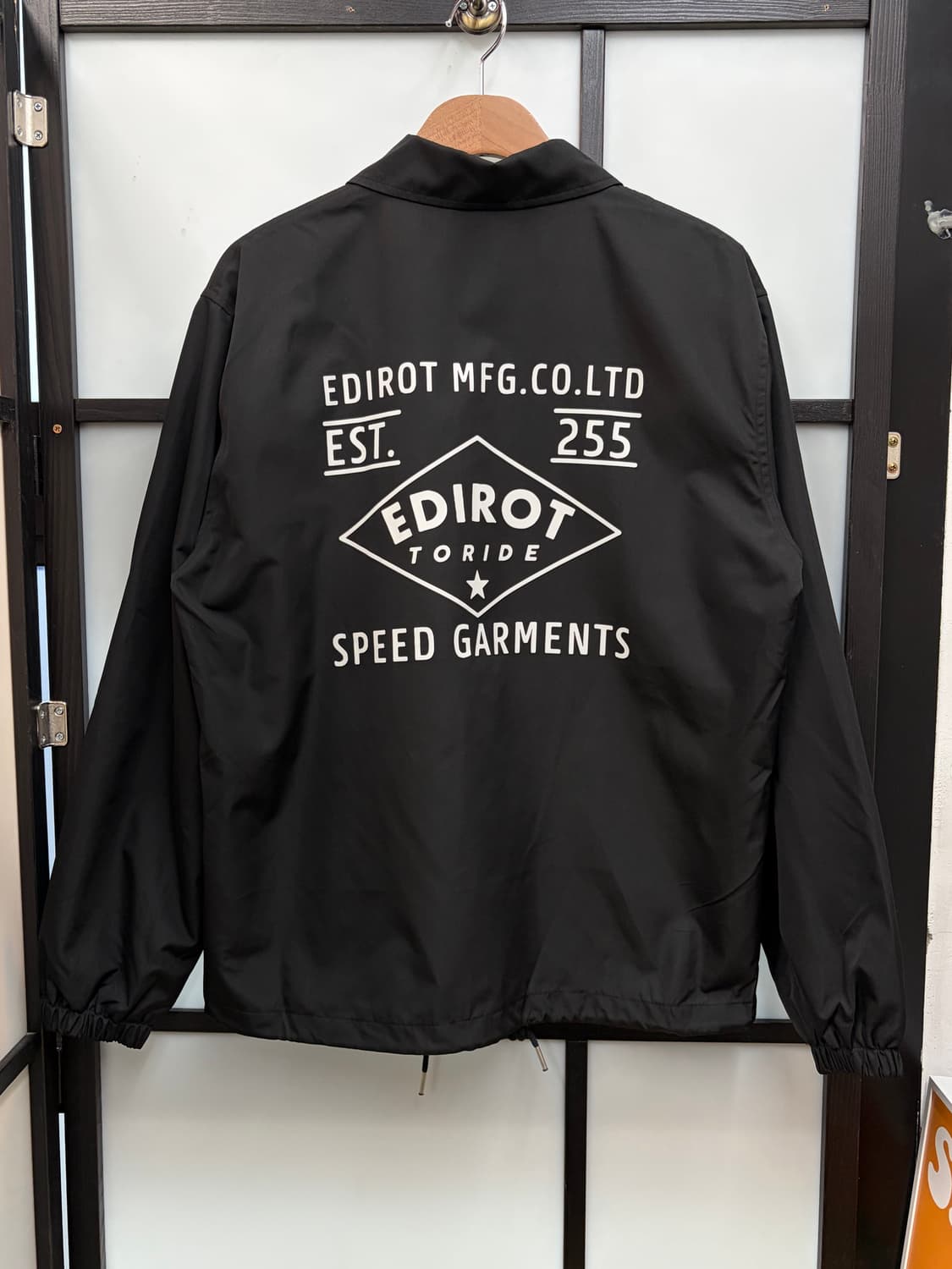 EDIROT 에디롯 블랙 코치 자켓 M 상품이미지4