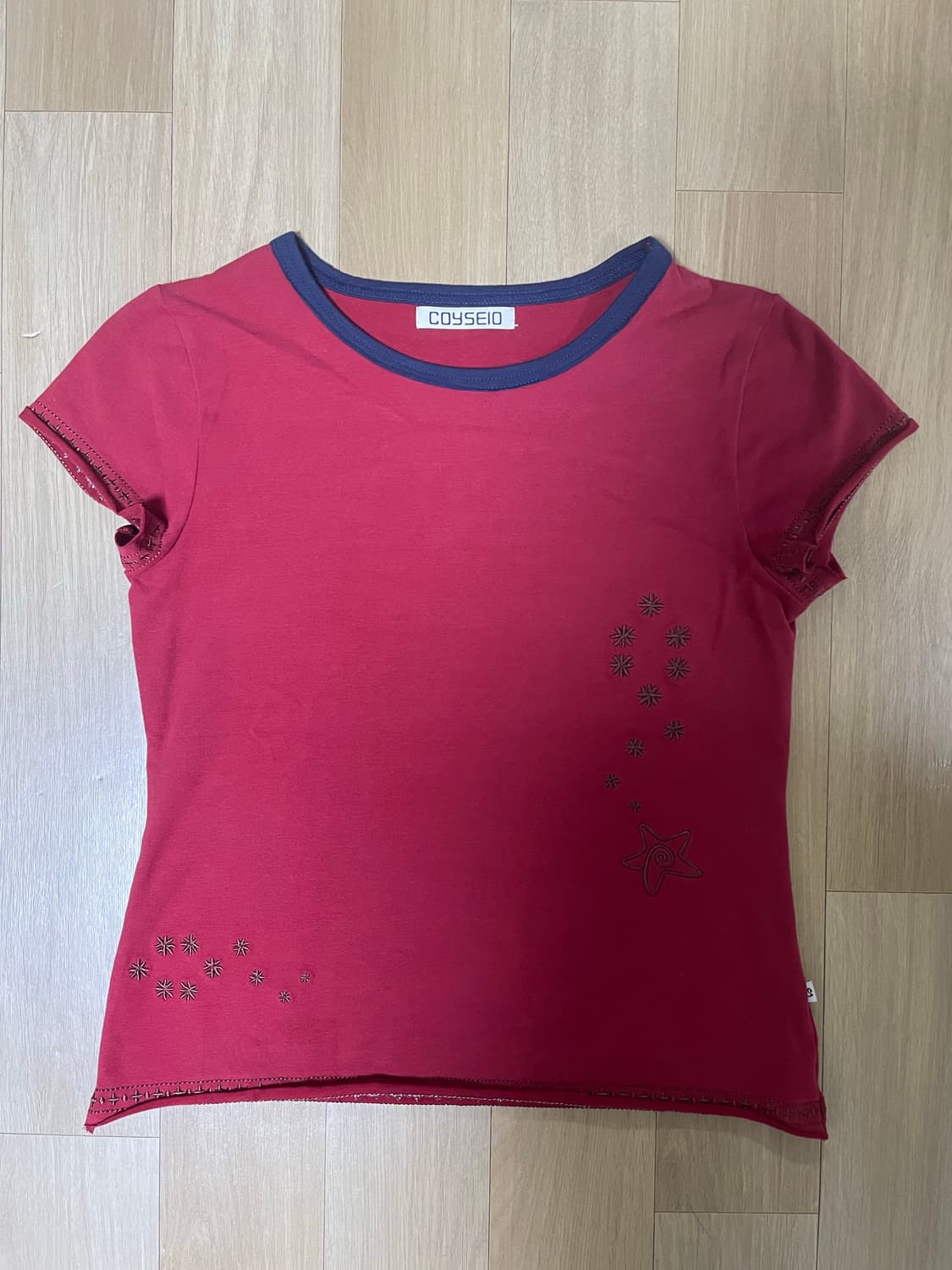 코이세이오 SOLAR T-SHIRT RED 상품이미지5