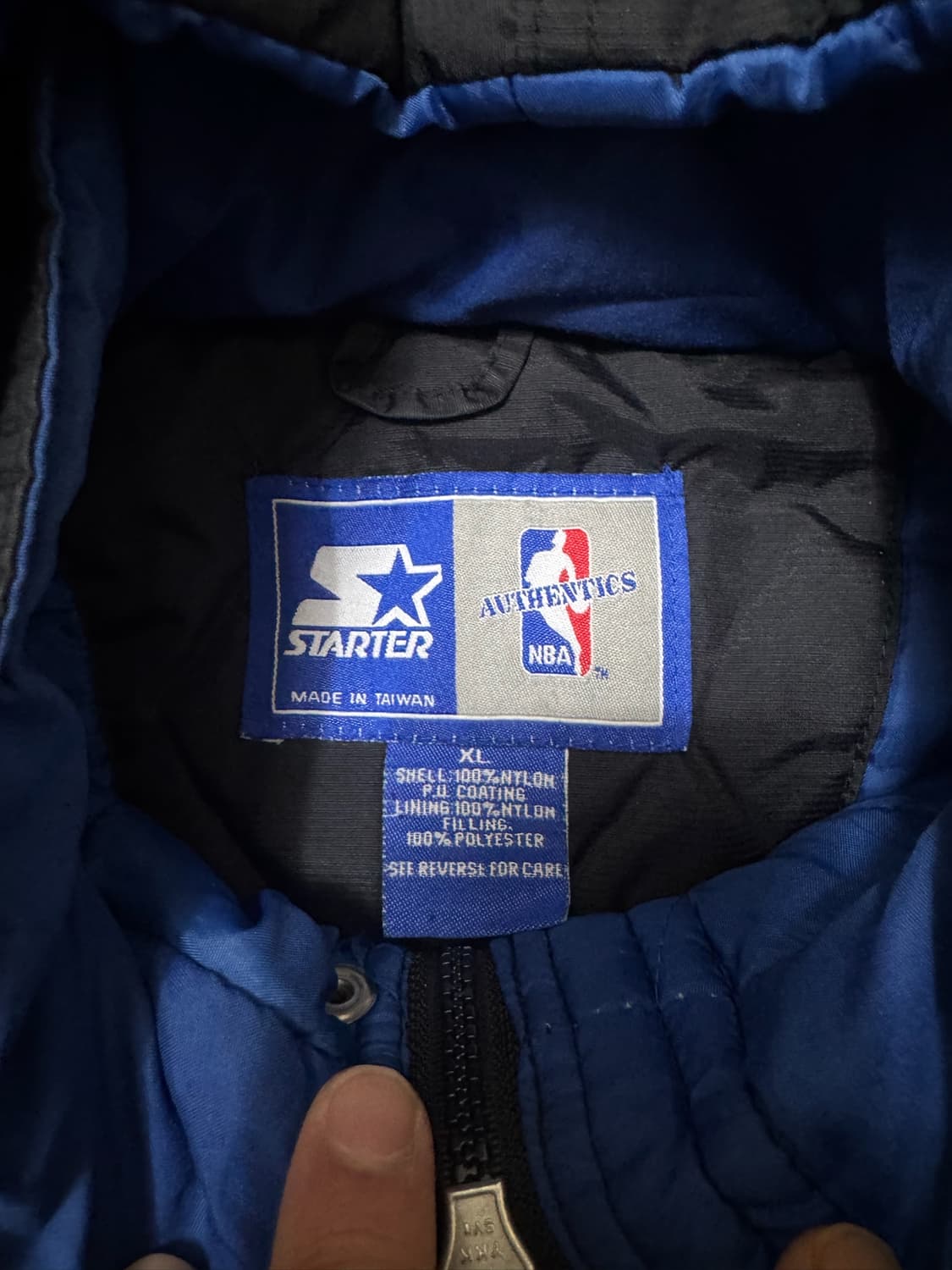 스타터 올드스쿨 NBA 올랜도 매직 바람막이 점퍼 XL  상품이미지4