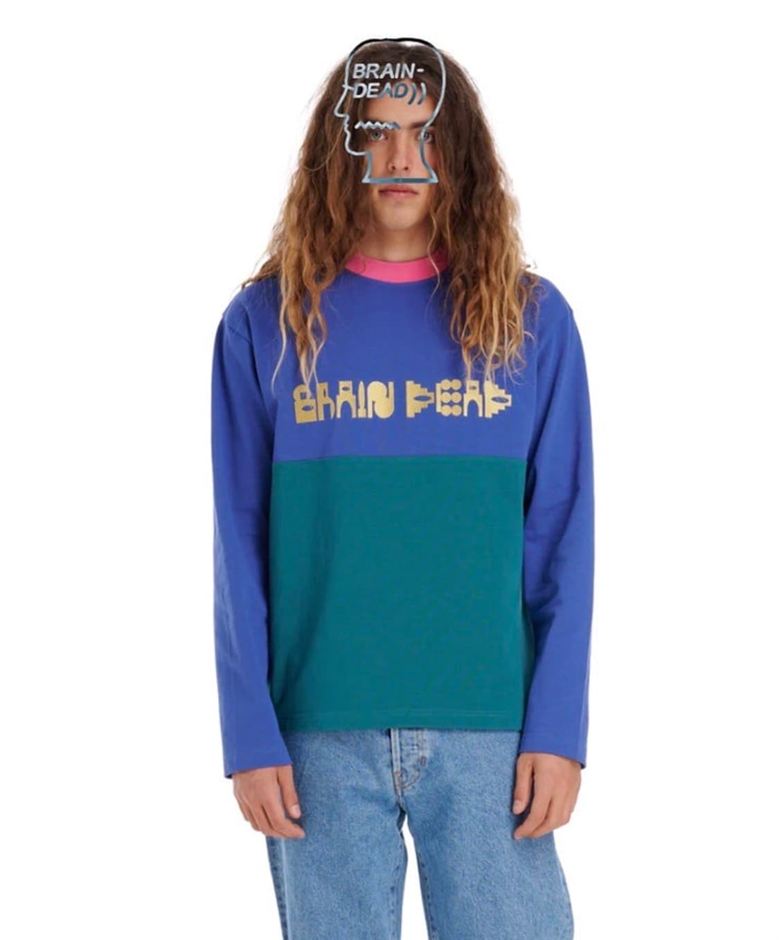 브레인데드 braindead 풋볼 롱슬리브 L 상품이미지8
