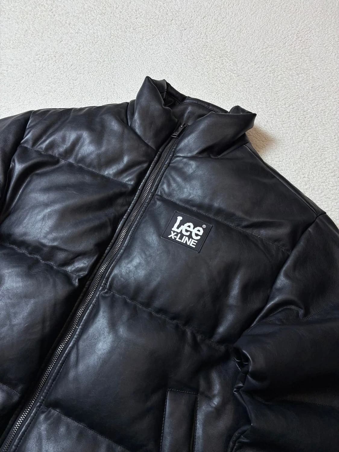 Lee 리 X-Line 레더 푸퍼 패딩 PN7814 상품이미지2