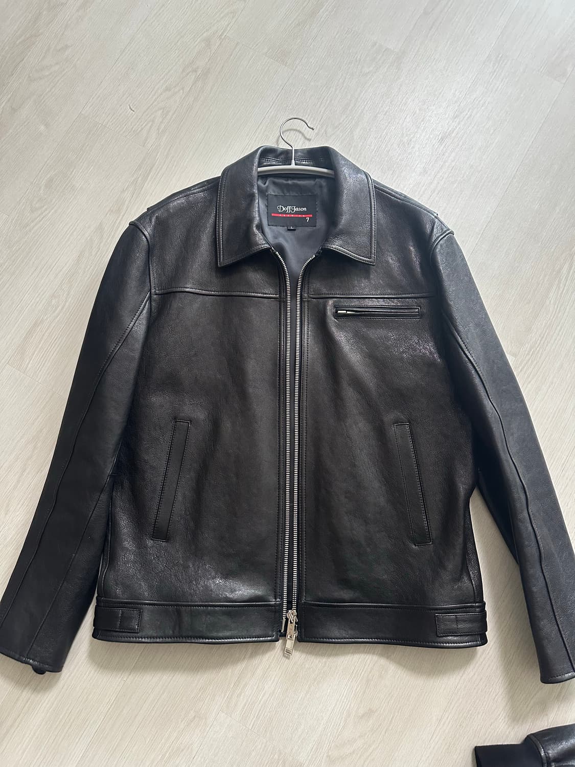 도프제이슨 프리미엄 램스킨 베지터블 싱글 레더 L사이즈 상품이미지1