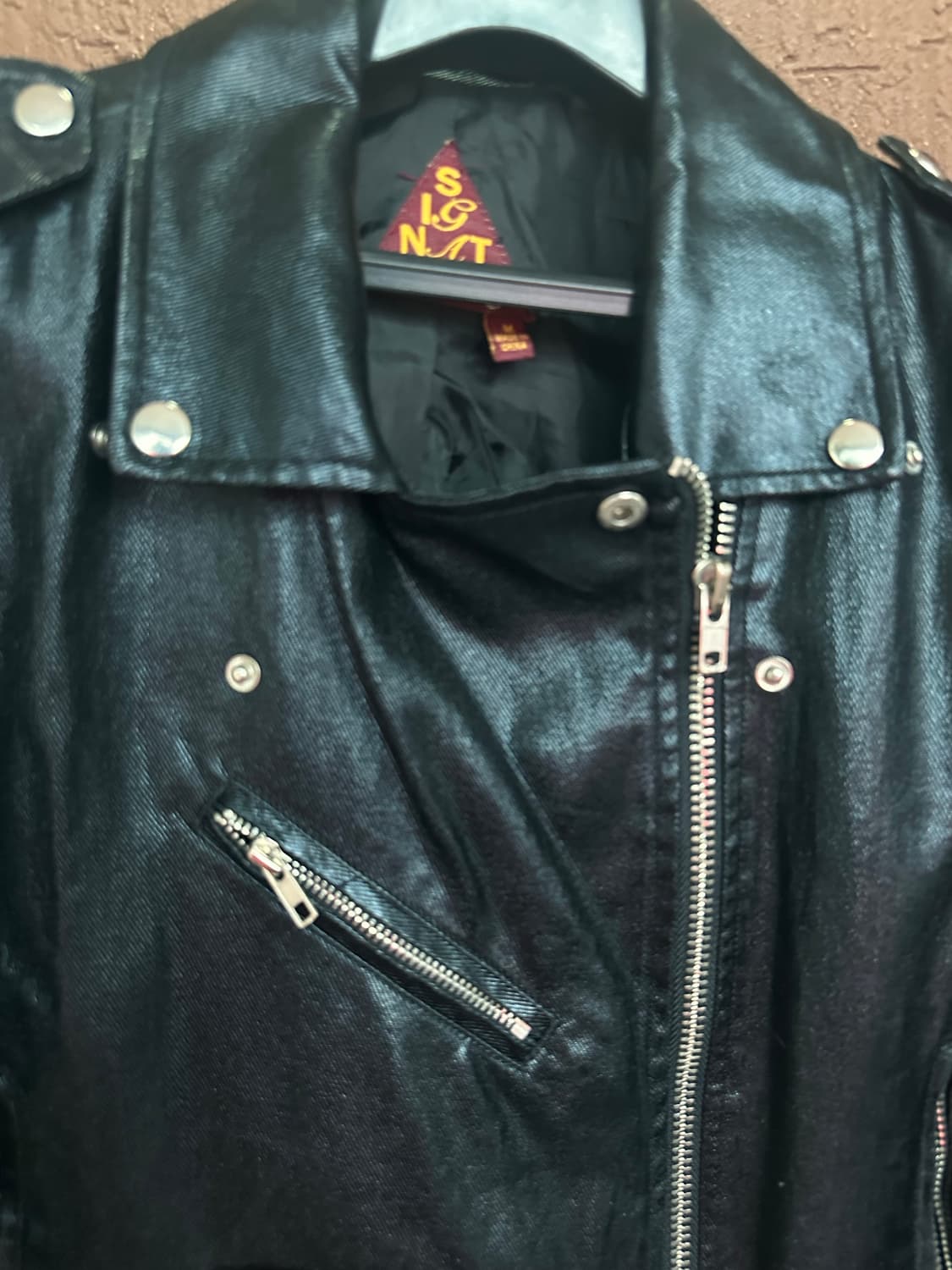 coated rider jaket 상품이미지5