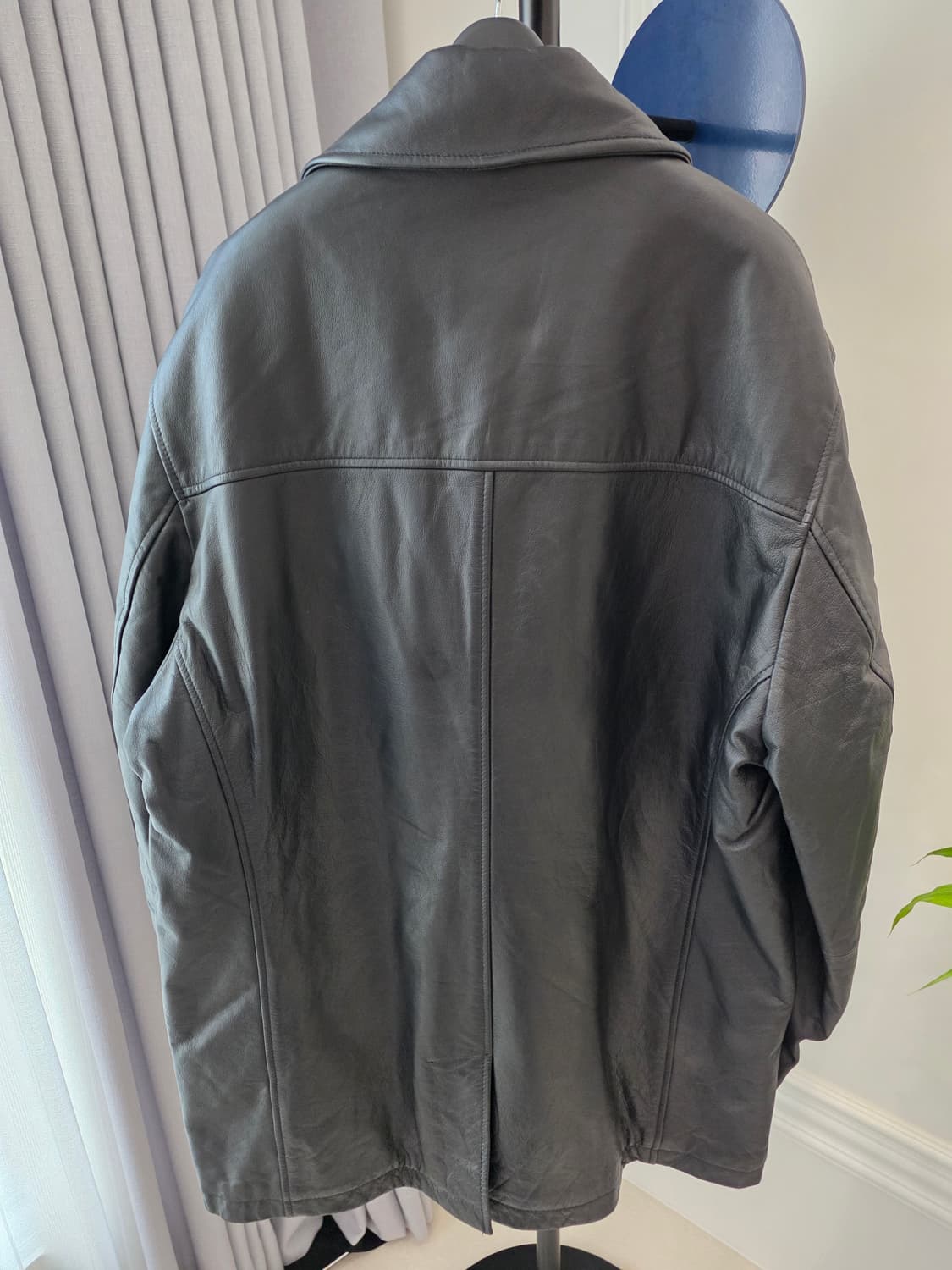 갭 레더 피코트/GAP LEATHER PEA COAT 상품이미지2