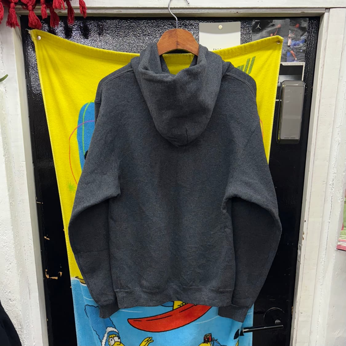 (S) 러셀 빈티지 프린팅 후드티 상품이미지3