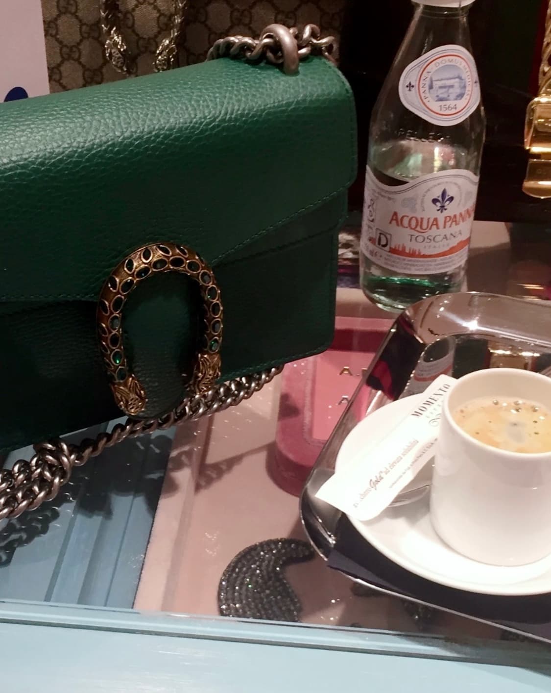 Gucci 구찌 디오니서스 가죽 미니 레더 체인 가방 상품이미지10