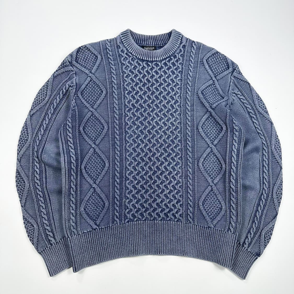 이스트로그 빈티지 케이블 니트 스웨터 M 상품이미지1