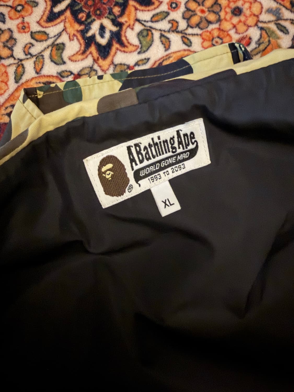 베이프 샤크후드 바람막이 xl 상품이미지3