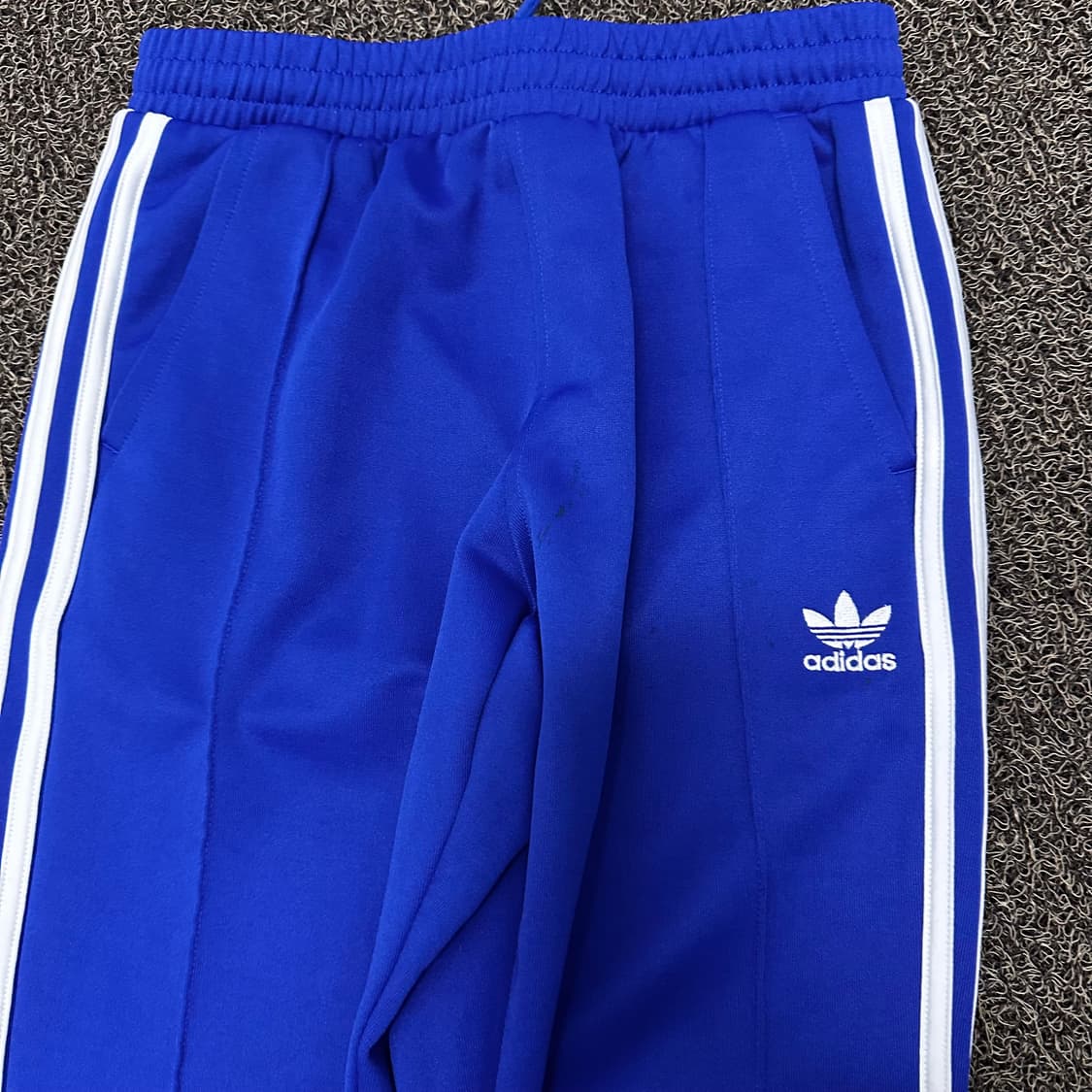 아디다스 파이어버드 추리닝 트레이닝복 운동복 바지 블루 S 상품이미지3
