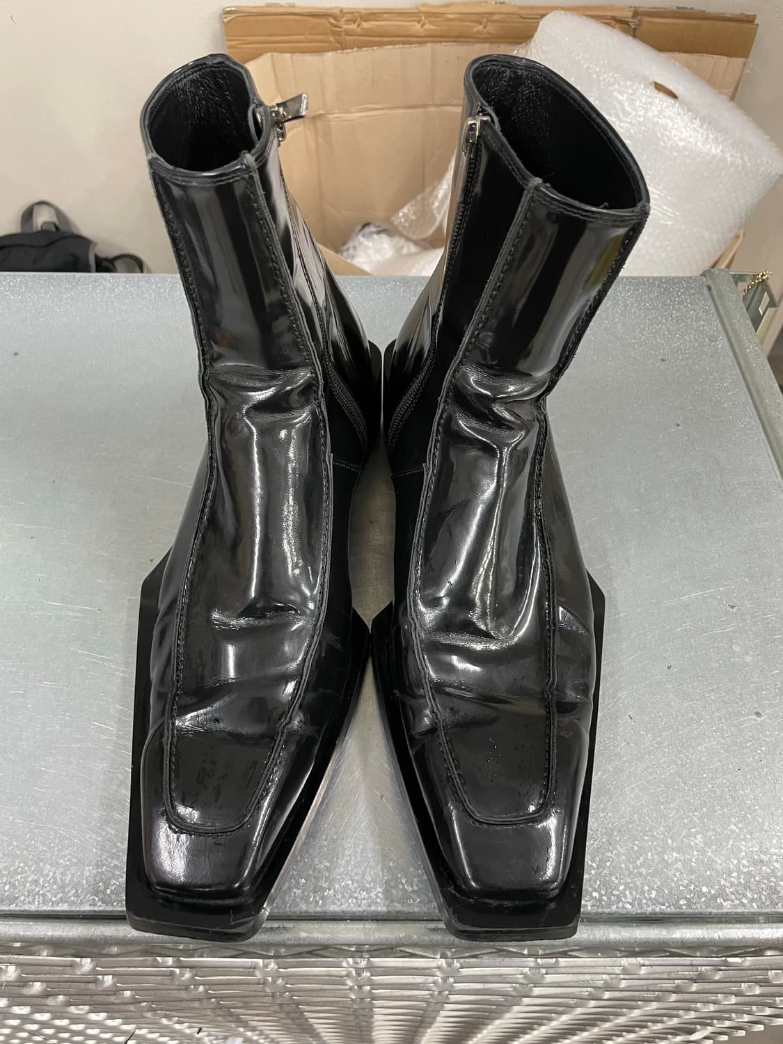 쏘유레슈어 레더 부츠 275 (gr-4677) 상품이미지5