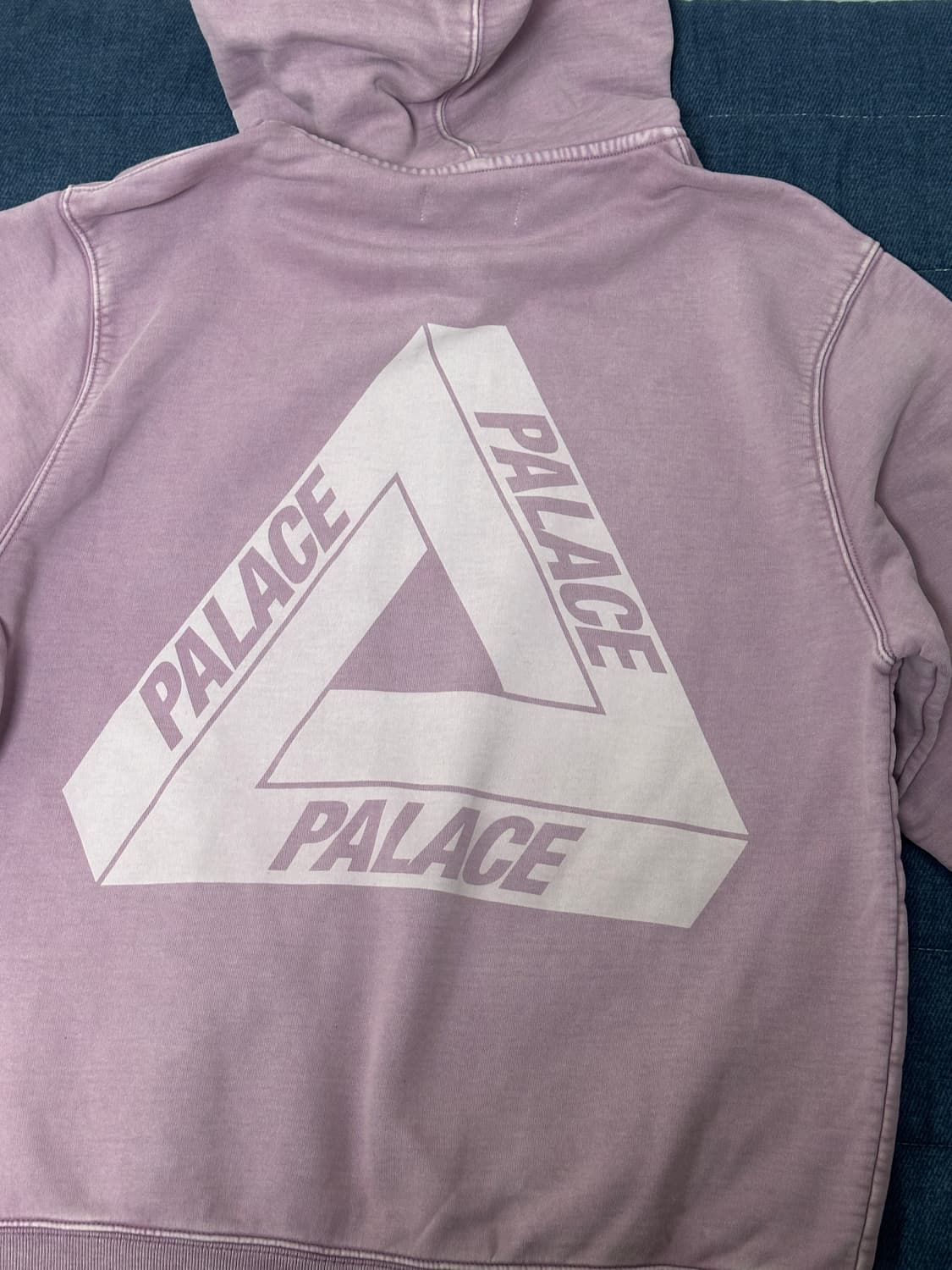 23fw팔라스 워시드 아웃 트라이퍼그 후드 핑크  M 상품이미지1