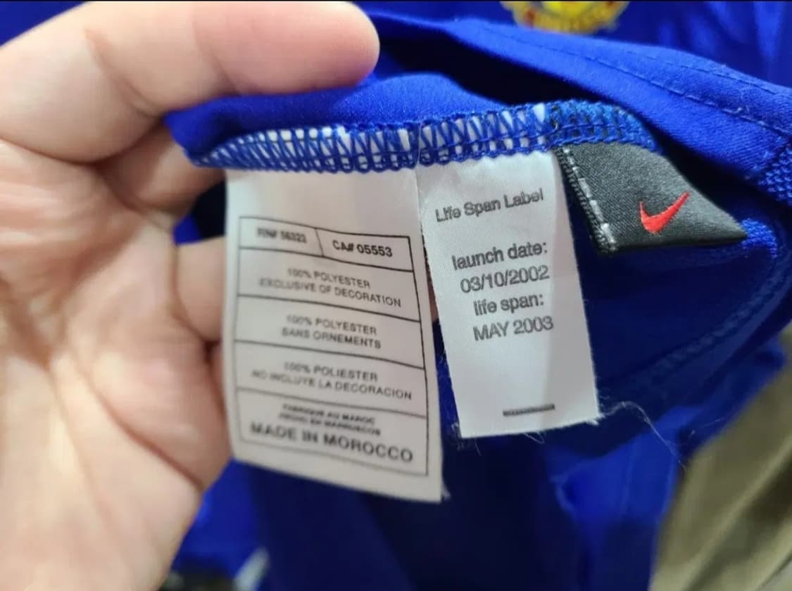 나이키 02 03 맨유 써드 베컴 챔스버전 올드레플 축구져지 상품이미지6