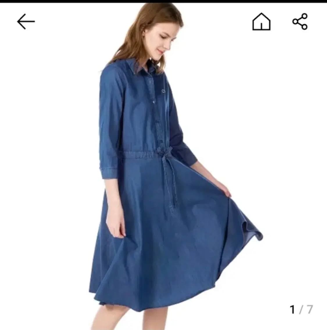 Lacoste 라코스테 청 원피스 상품이미지1