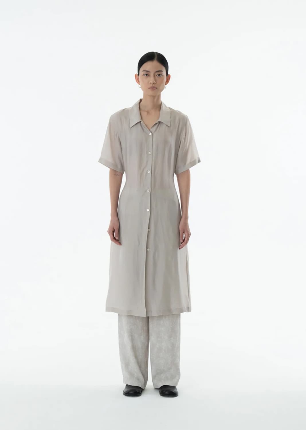 아모멘토 큐프라 셔츠 드레스 원피스 상품이미지1