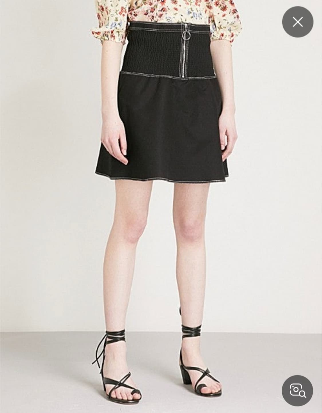 maje 마쥬 스모크 스커트 상품이미지5