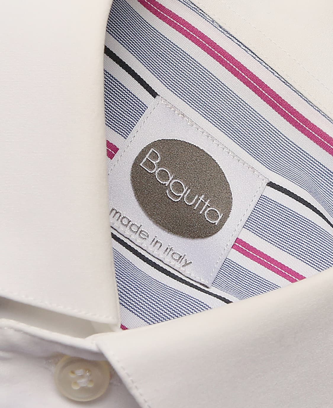 바구따 [Bagutta] 스트라이프 이탈리아 클래식 클레릭 셔츠 상품이미지5