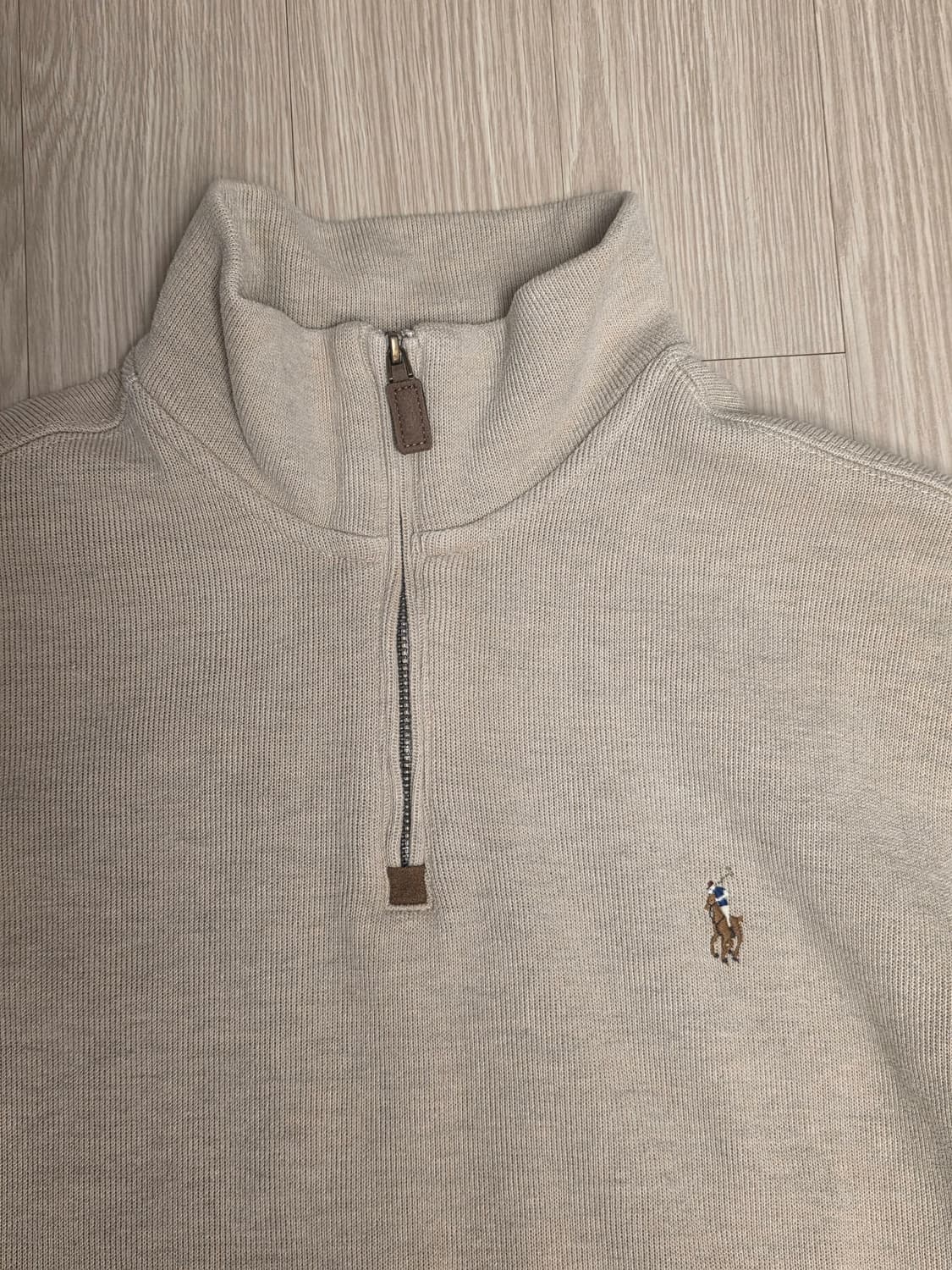 [100] 폴로 반집업 니트 티셔츠 상품이미지2