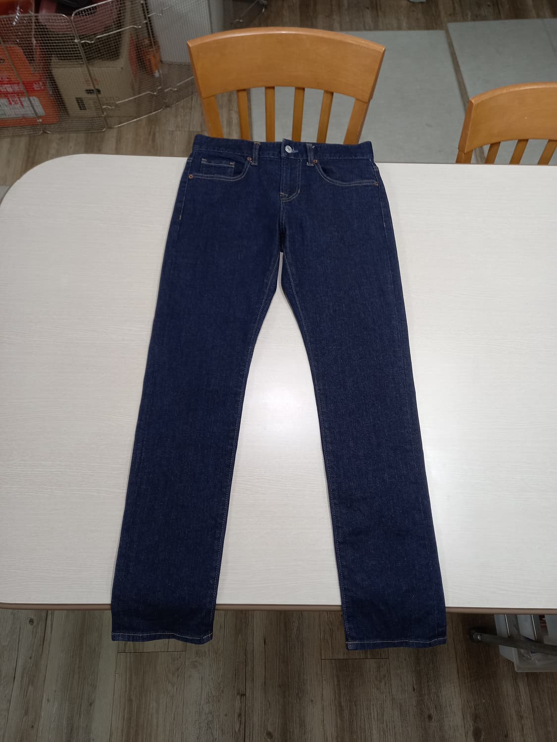 30 DESIGN UNITED 스판 슬림일자진 진청 30-173 상품이미지1