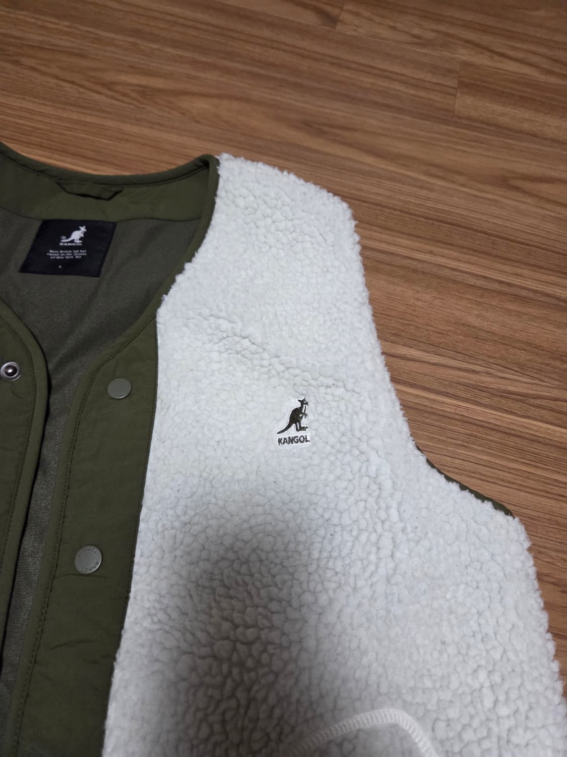 캉골 뽀글이 베스트 L  상품이미지3