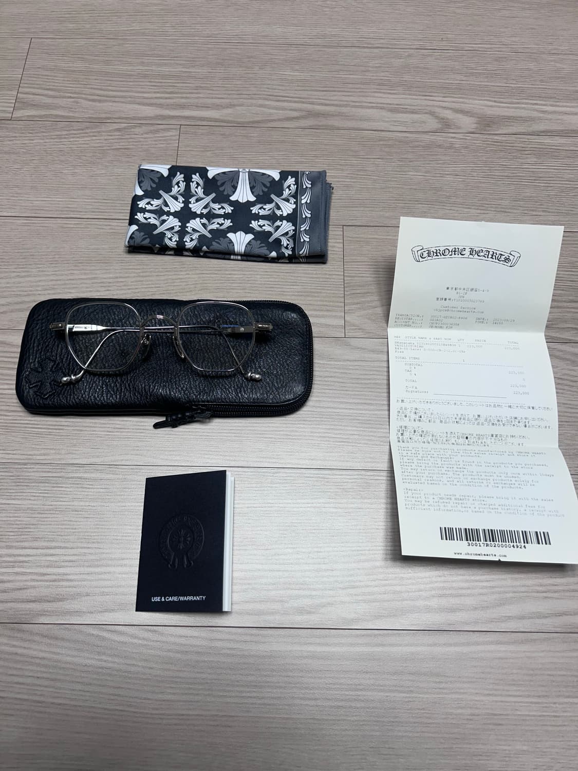 [49] 크롬하츠 바질릭토리안 실버 안경 상품이미지1