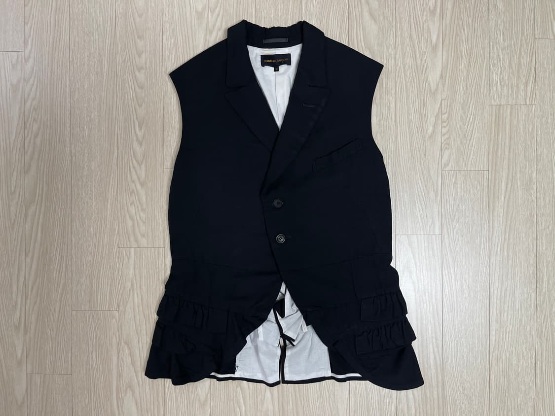 꼼데가르송 90s 프릴 베스트 AD1994 상품이미지1