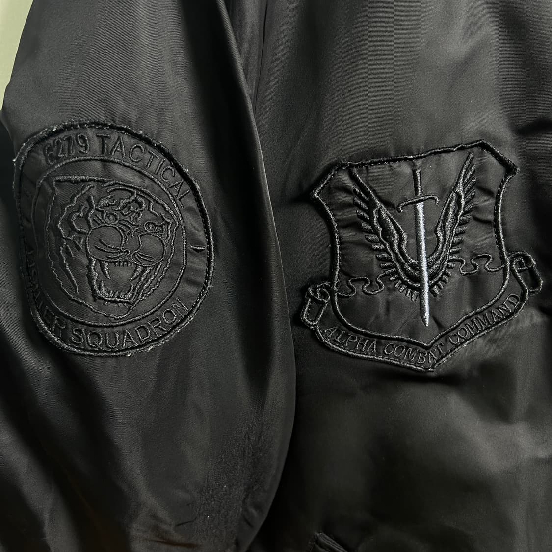 알파인더스트리 블랙 MA-1 항공점퍼 XL 상품이미지8