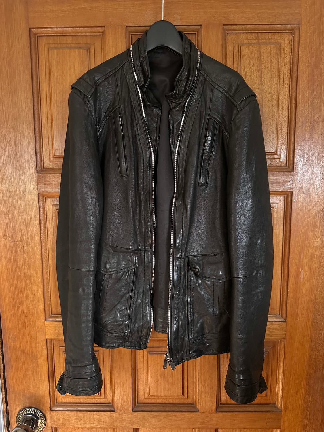 빈티지 레더 자켓 상품이미지1