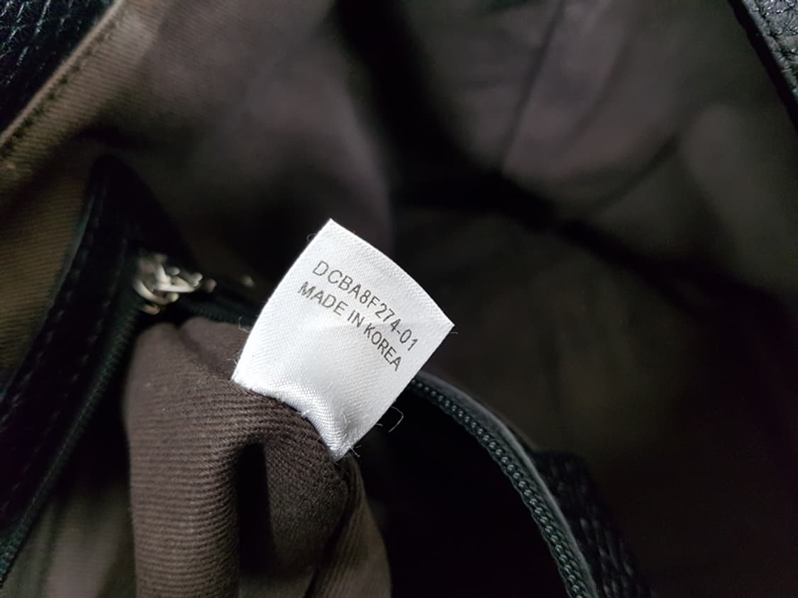 닥스 가죽 숄더백 DCBA5F523BK 상품이미지6