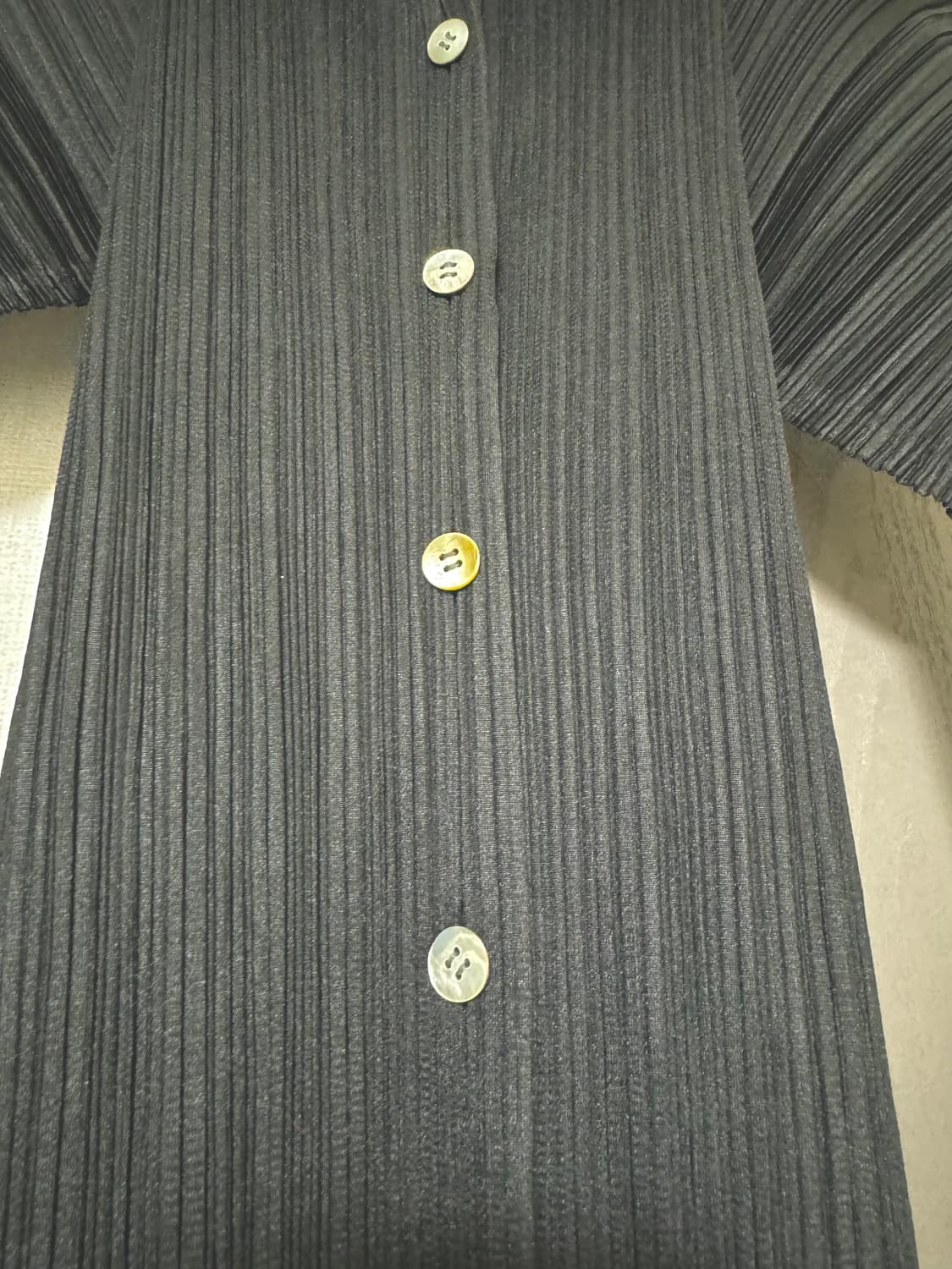 플리츠플리즈 셔츠가디건 상품이미지3