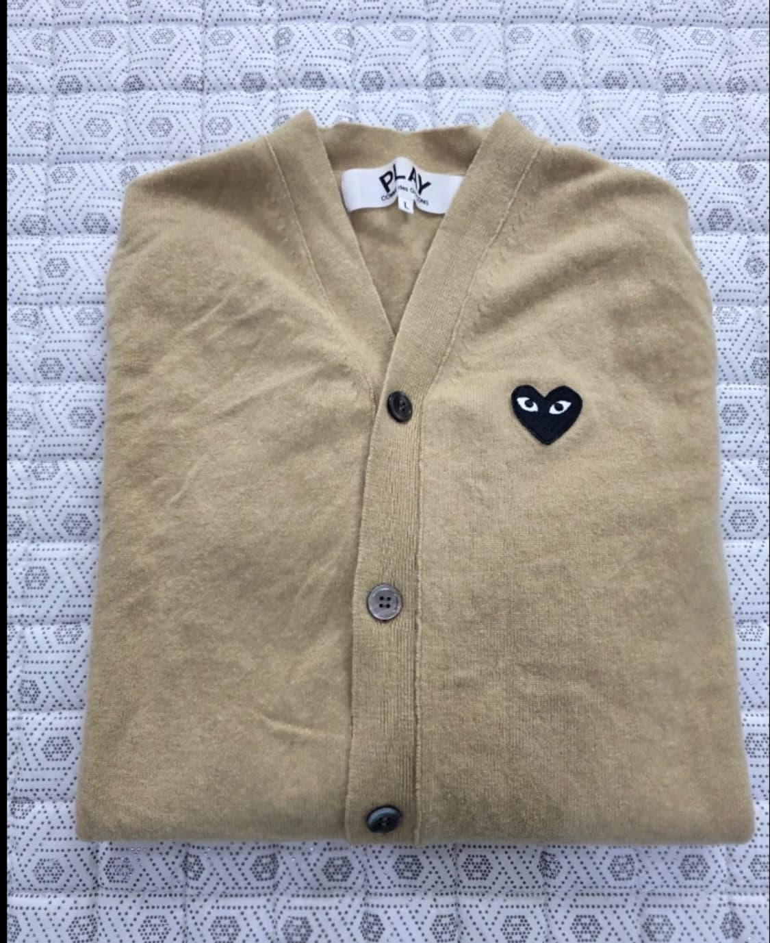꼼데가르송 플레이 블랙하트 가디건 100 상품이미지2