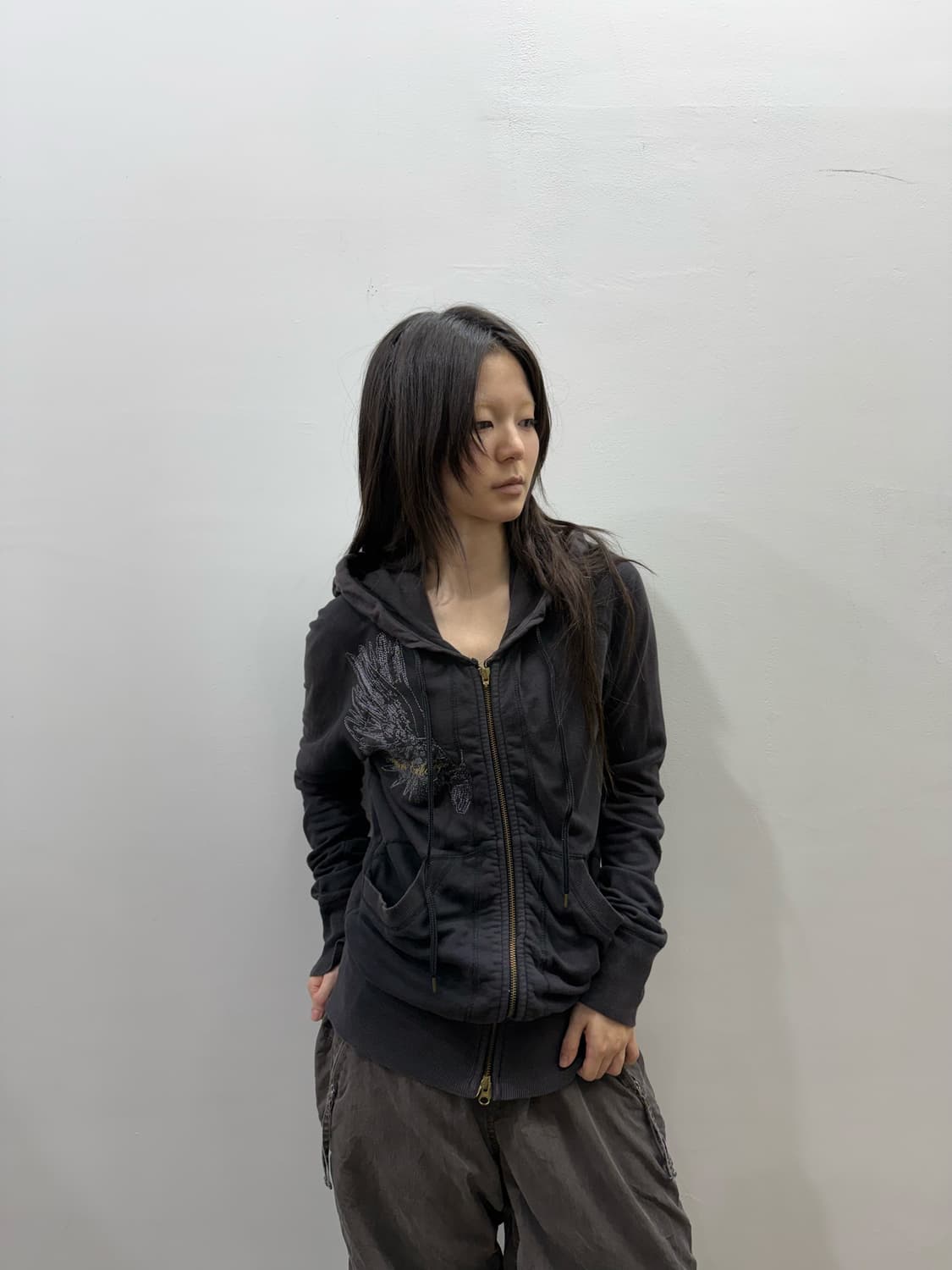 아르마니 익스체인지 그런지 투웨이 후드집업 상품이미지5