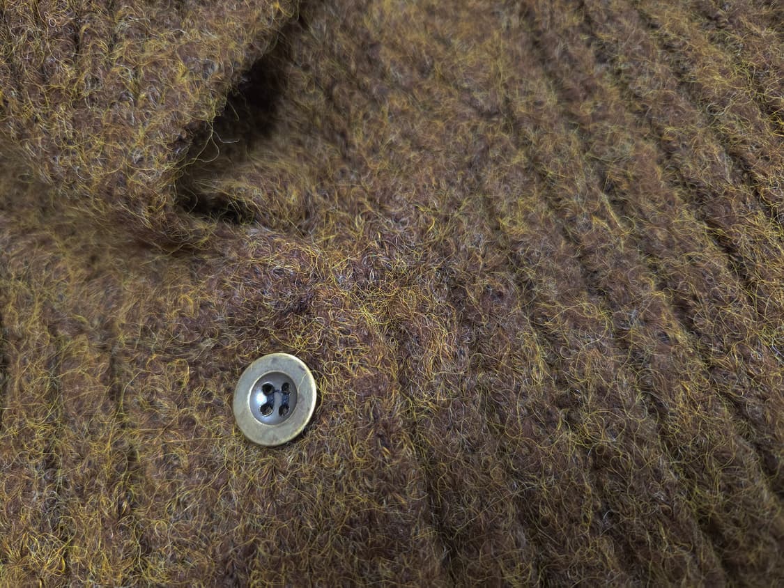 OFC 페미니크 브러쉬카라 가디건 프리사이즈 새상품 상품이미지7