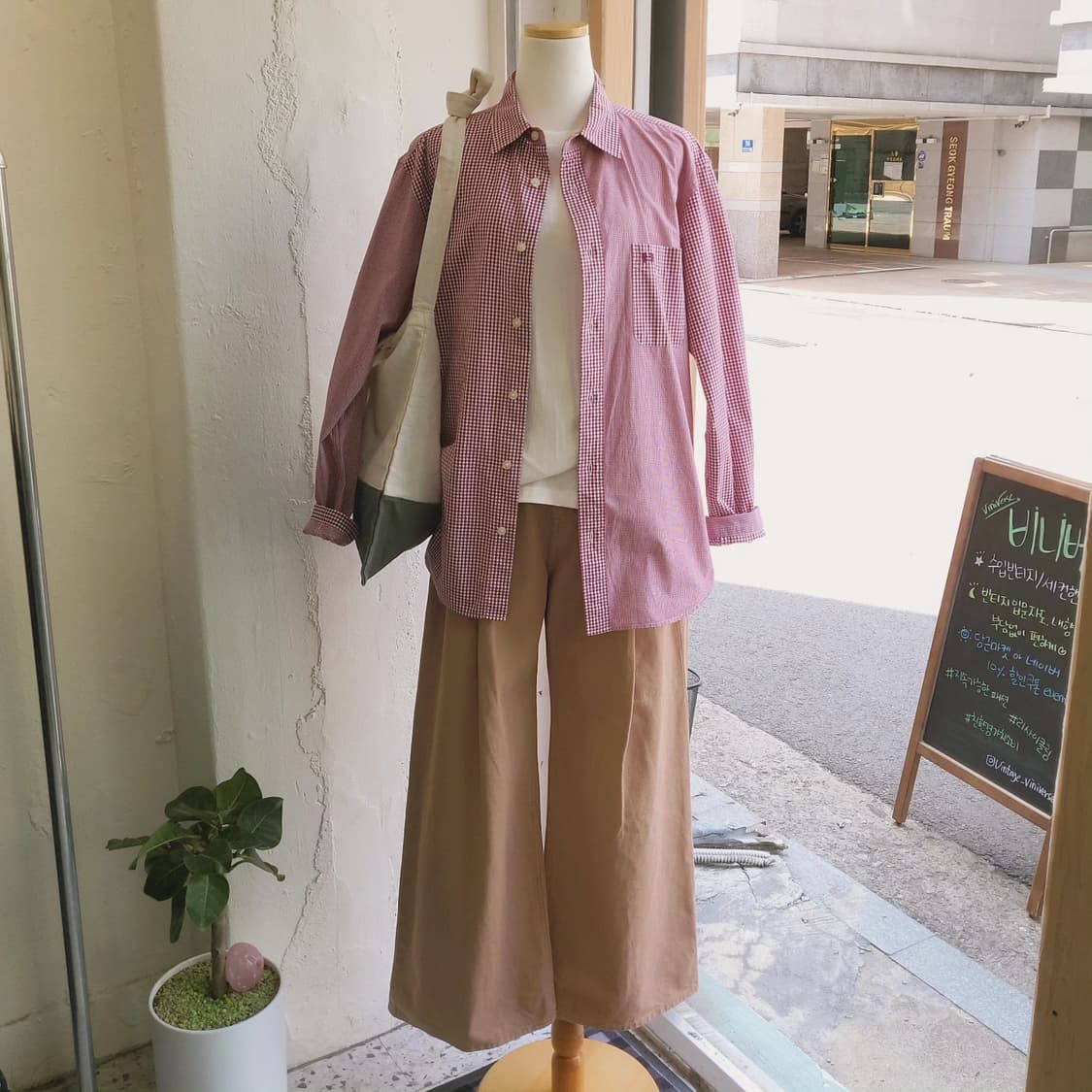 Jeanasis 핀턱 베이지 진(Japan made) 상품이미지2