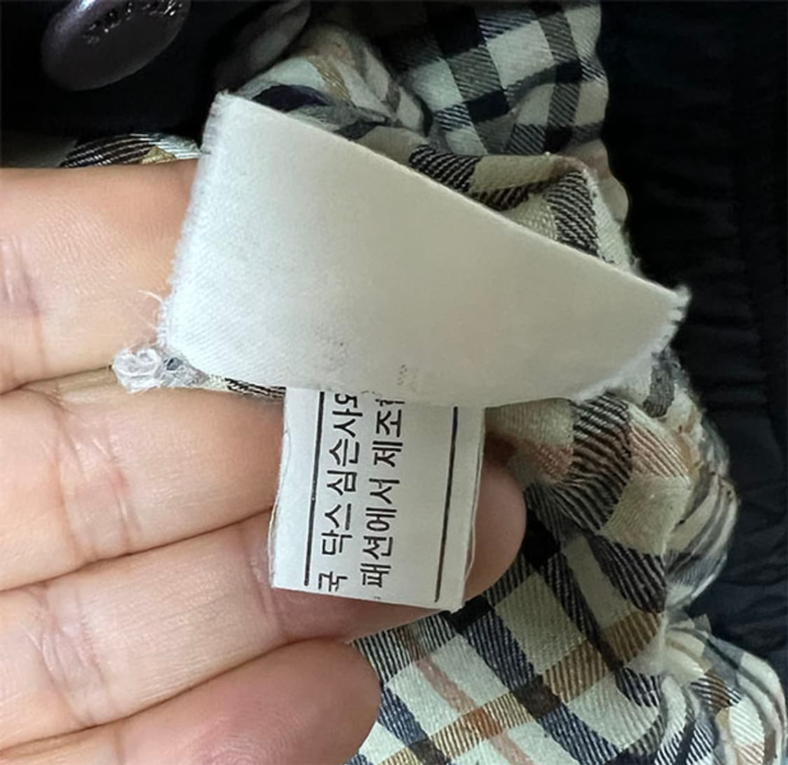 DAKS 닥스 골프 남자 바람막이 추동 블랙 캐주얼 L 100 상품이미지5