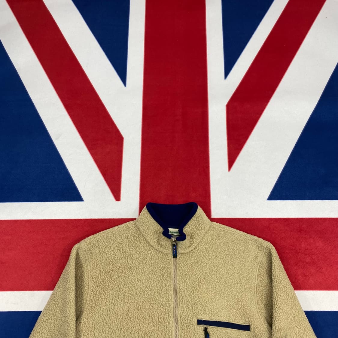 90s 칸예 L.L.bean 반집업 플리스 실측 105  상품이미지2