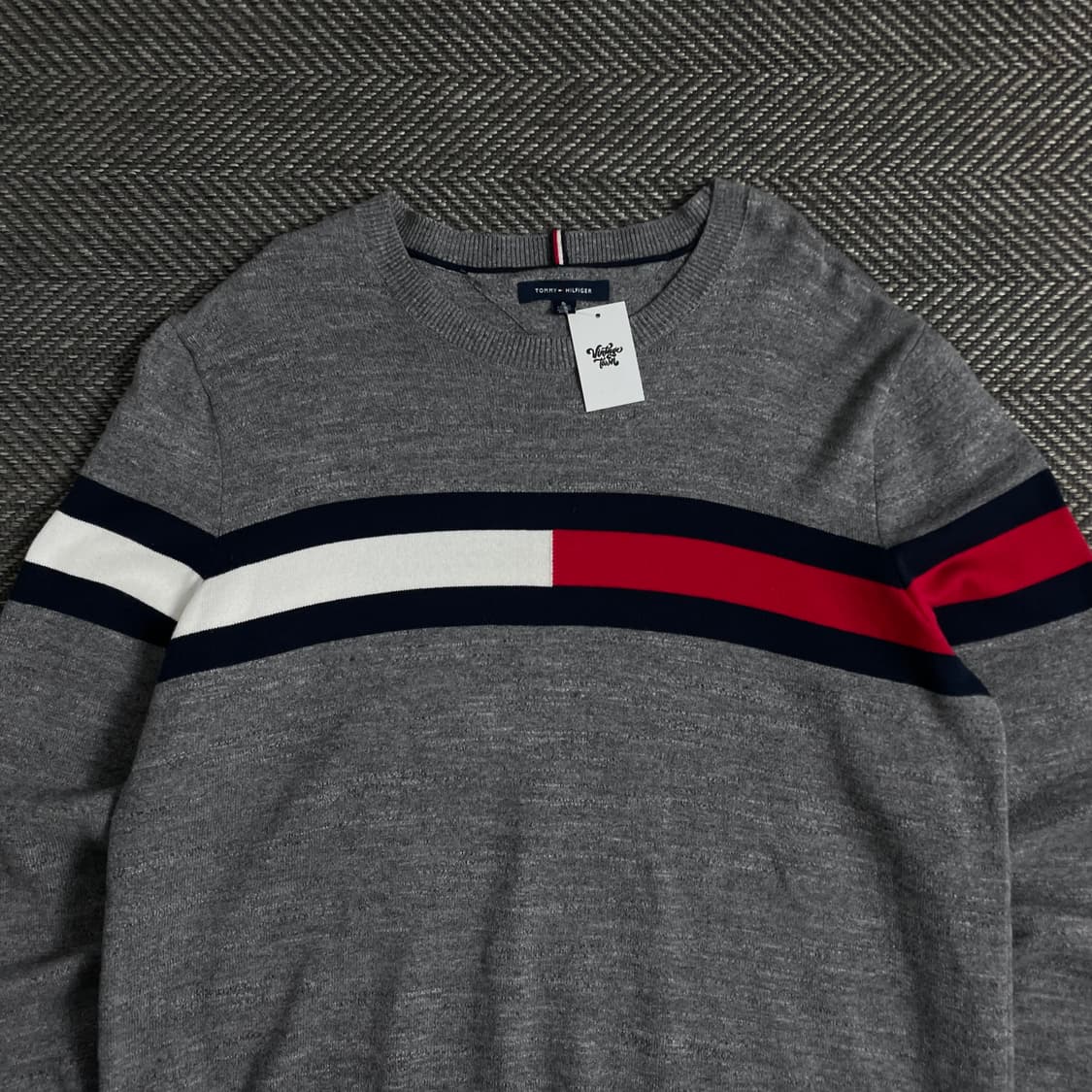 타미힐피거 빅로고 박시핏 디테일 니트o 3481 상품이미지4