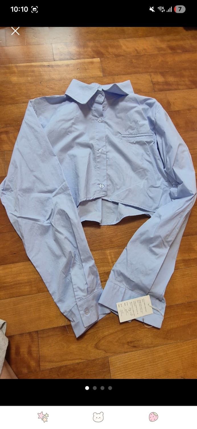 크롭셔츠 상품이미지3