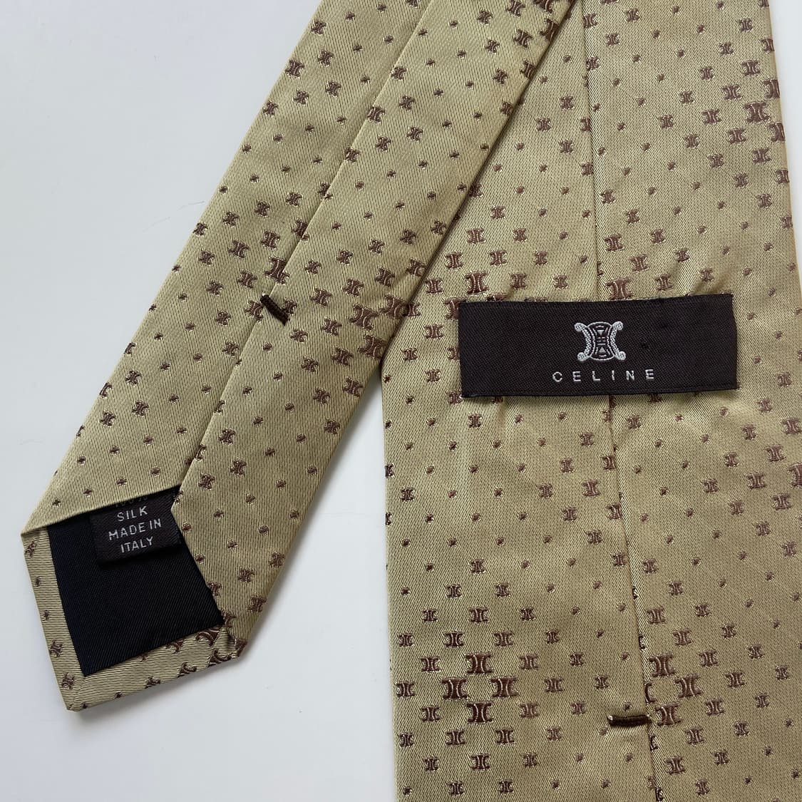 셀린느(celine) 신형라벨 모노그램 명품 정품 넥타이 상품이미지5