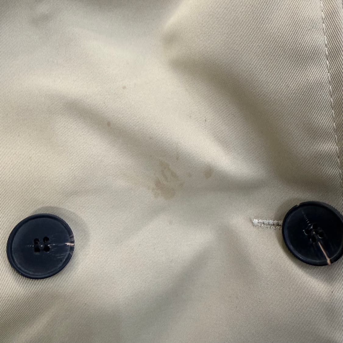 실측확인 빈티지 여성 8버튼 트렌치 코트 0303T 상품이미지5