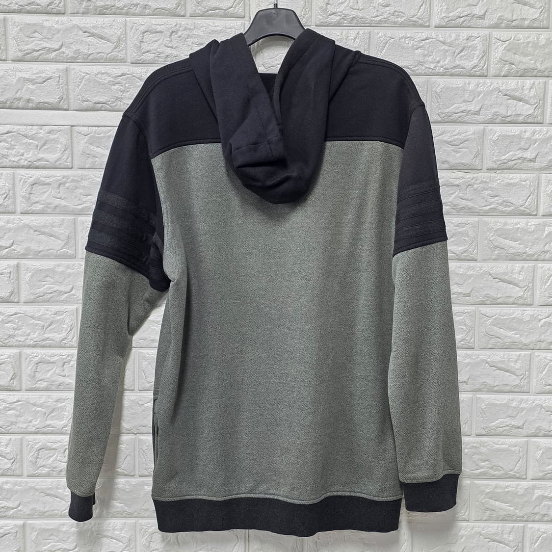 택포) 아디다스 클라이마 블록 배색 후드티 XL 상품이미지4