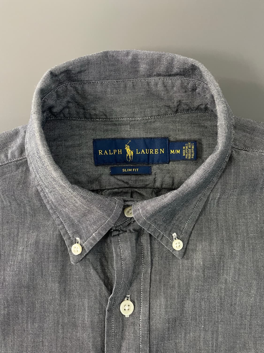 [M] 폴로 랄프로렌 옥스포드 셔츠  슬림 핏 상품이미지7