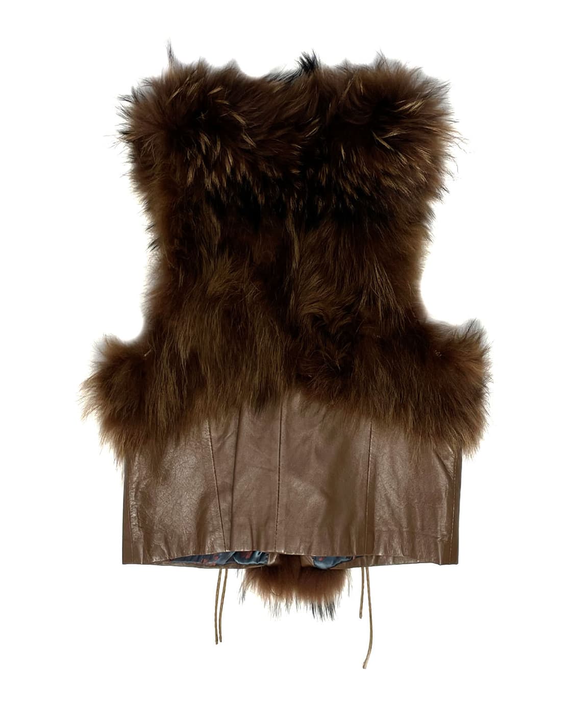 vintage 래빗퍼트리밍 베스트 상품이미지2