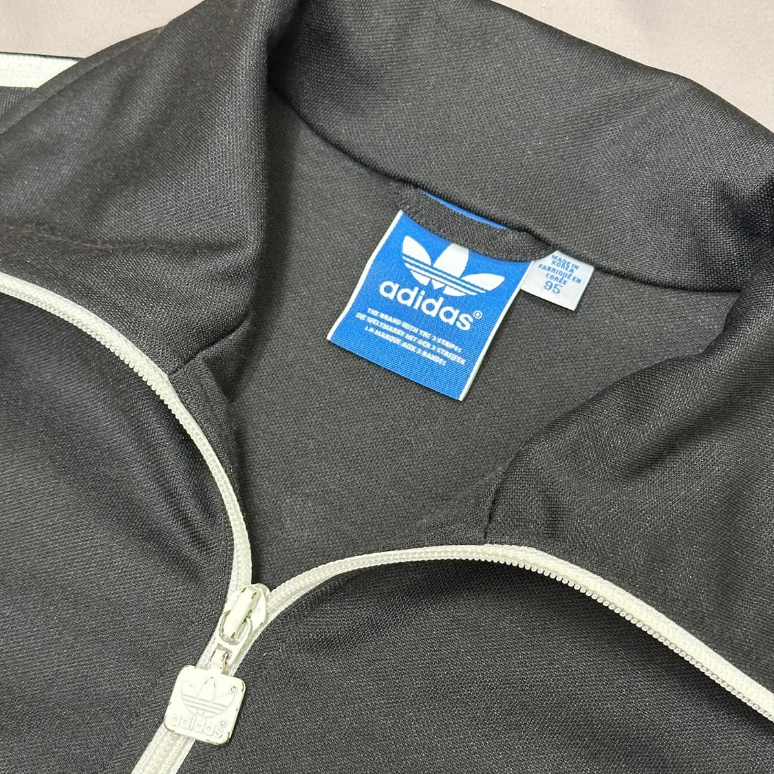 아디다스 유로파 블랙 빈티지 져지 95 상품이미지7