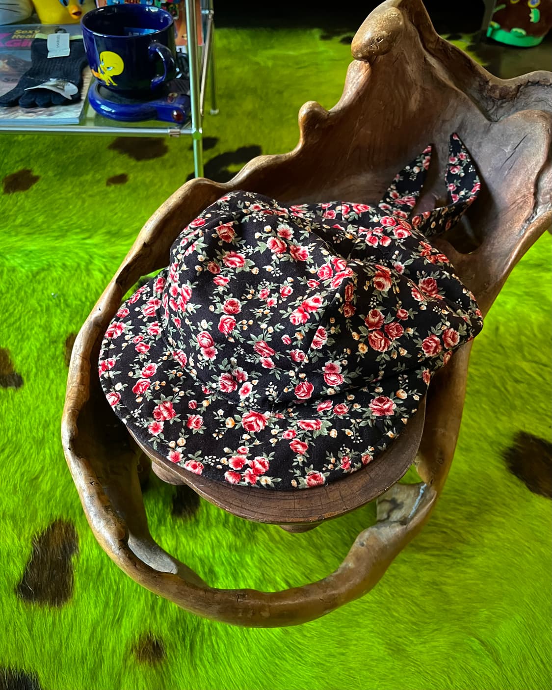 90-00s Kanaloa Floral Durag Strap Cap 상품이미지4