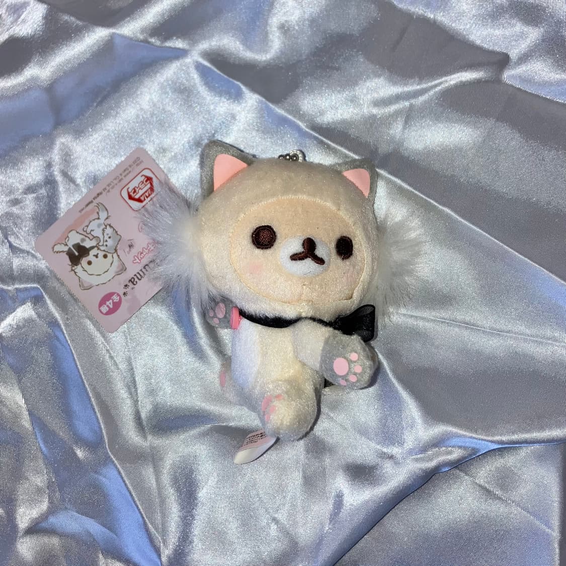 코리락쿠마 고양이 네코 키링 상품이미지2