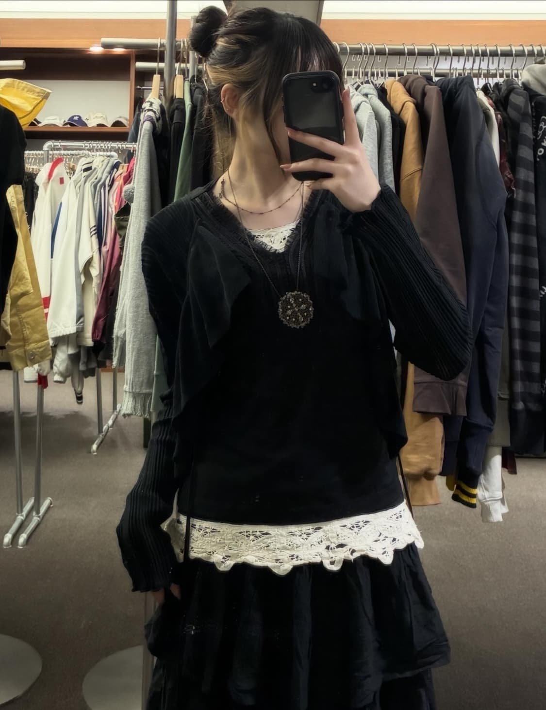 Dark Vintage Layered 🕷️🏹 상품이미지4