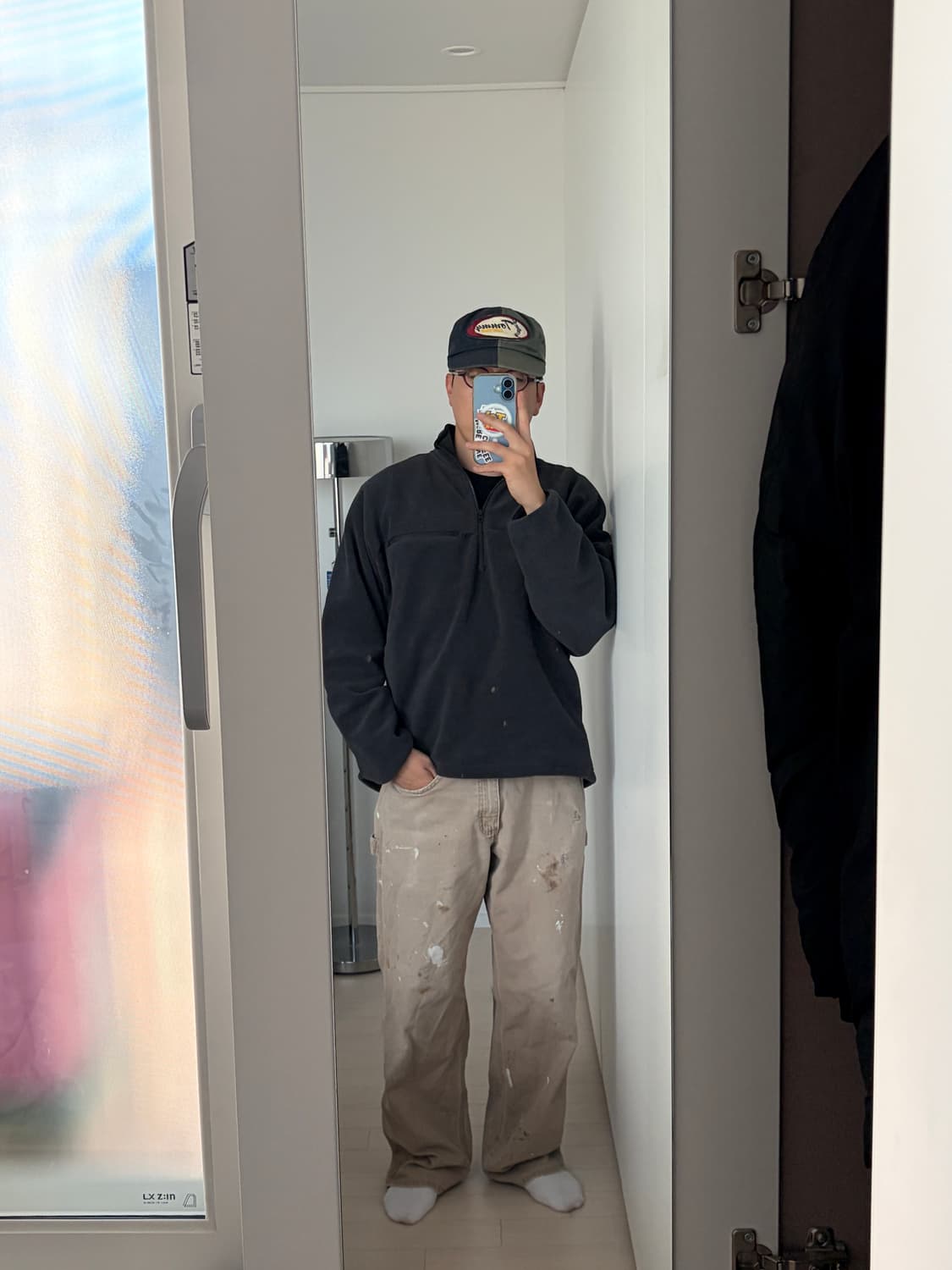 carhartt 칼하트 워크웨어 싱글니 페인팅 베이지 32 상품이미지10