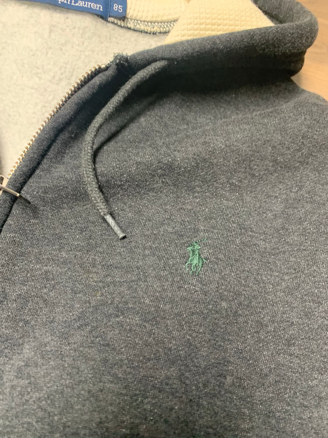 폴로 랄프로렌 후드집업,그레이 상품이미지5